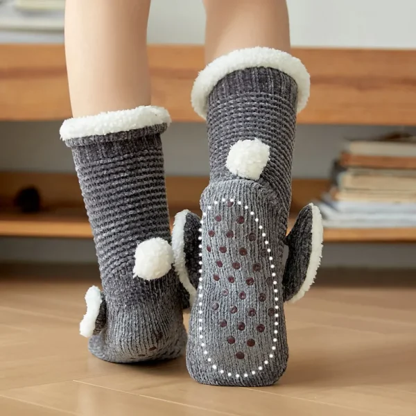 chaussettes fantaisie femme animal cartoon