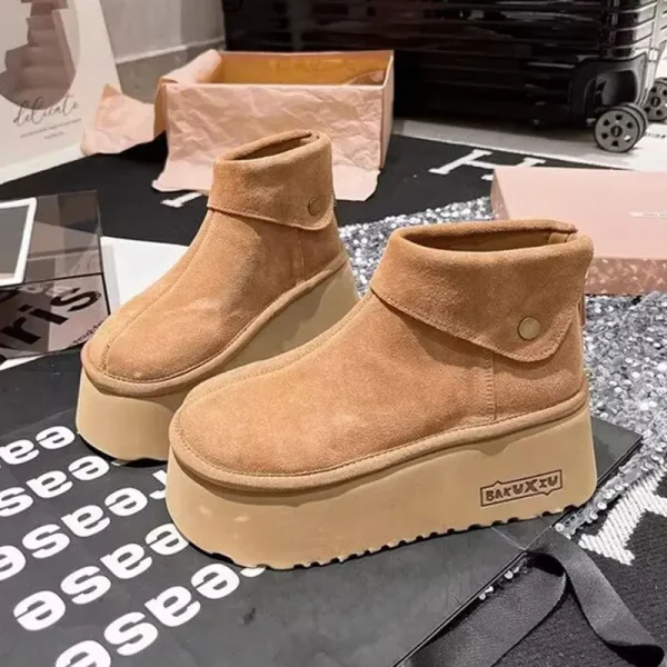 botte pantoufle décontractée style australien pour femme