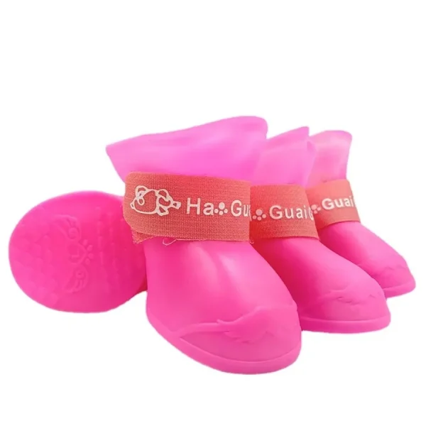 botte pantoufle de pluie pour chien imperméable