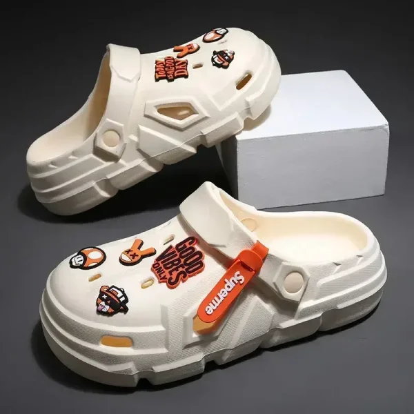 pantoufle sabot antidérapante pour homme