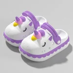 pantoufle licorne féminine été