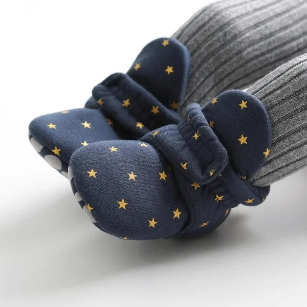 pantoufle chaussette bébé en coton