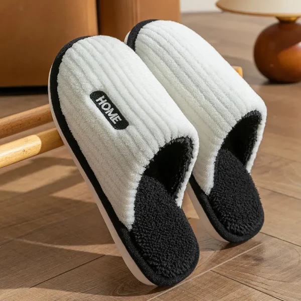 pantoufle homme moderne à rayure décontractée