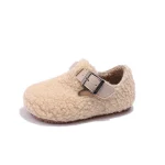 pantoufle originale peluche enfant