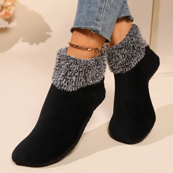 chaussette à neige hiver pour femme