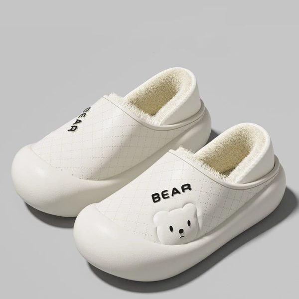 pantoufle chaude et imperméable