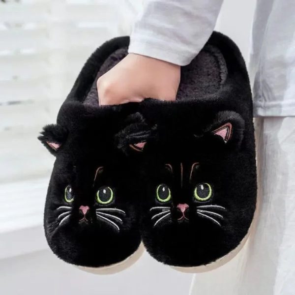 pantoufles chat pour femmes et hommes