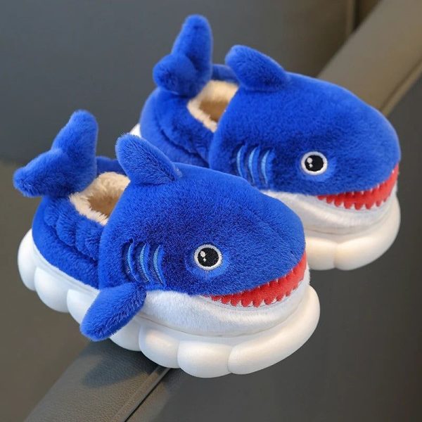 pantoufles requin pour bébé