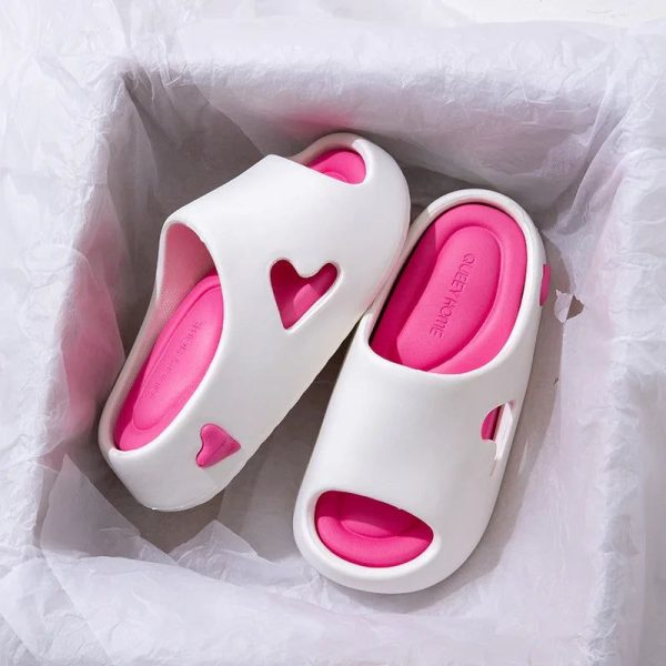 sandales orthopédiques avec cœur pour femme