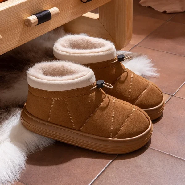 pantoufles montantes femme hiver confortables