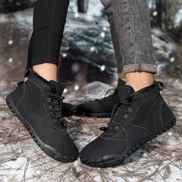 bottes pantoufles chaudes pieds nus