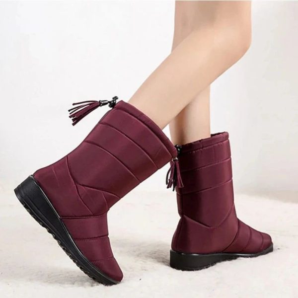 bottes pantoufles hautes hiver