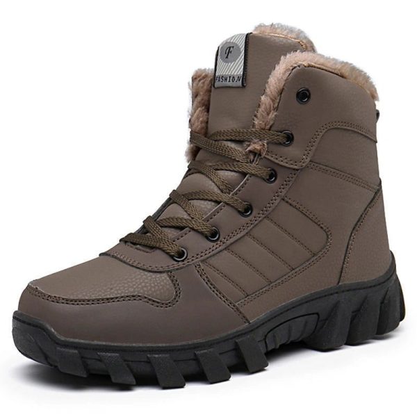 bottine pantoufle d'hiver chaude et antidérapante