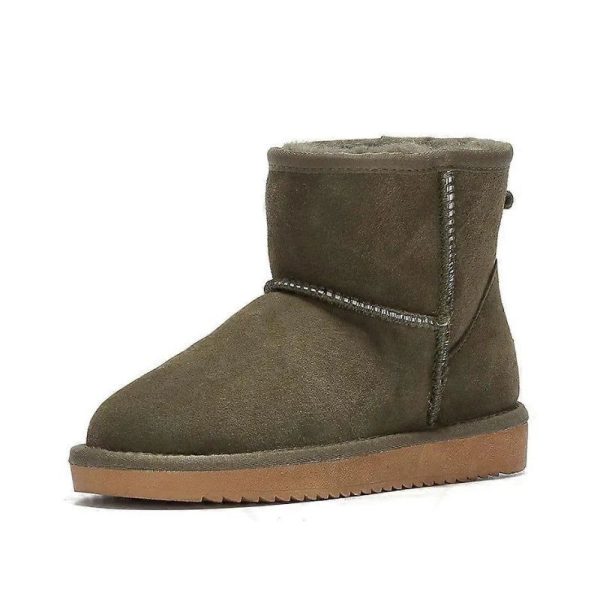 bottine pantoufle d'hiver ultra-chaude