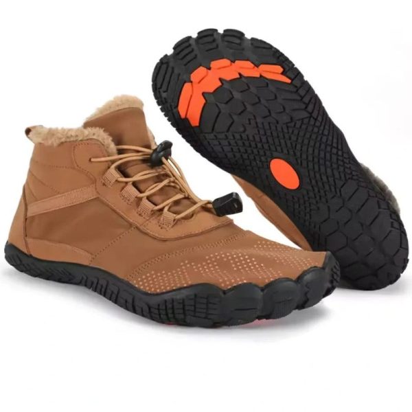 bottines d'hiver chaudes minimalistes