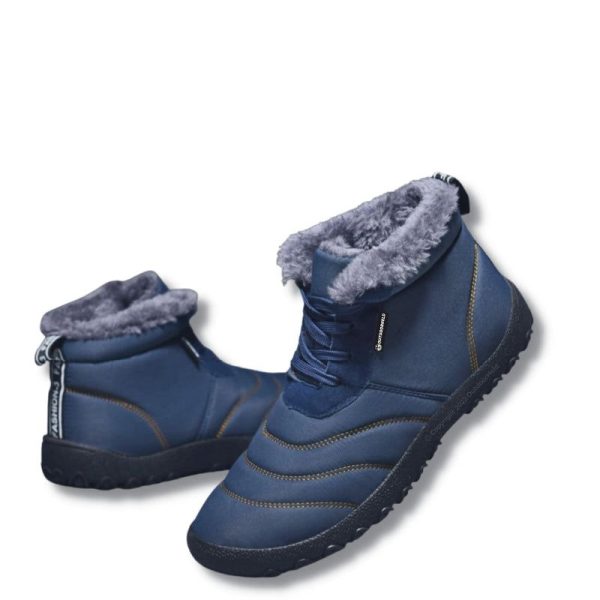 bottines d'hiver confortables pieds nus