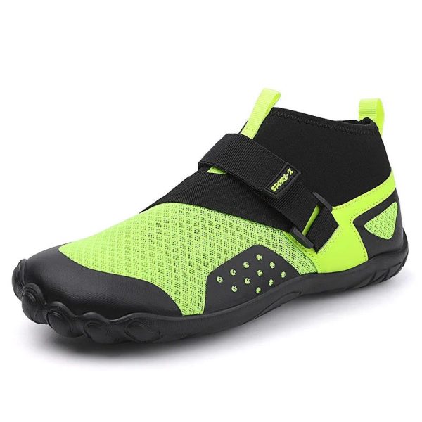 chaussures aquatiques pieds nus hautes unisexes