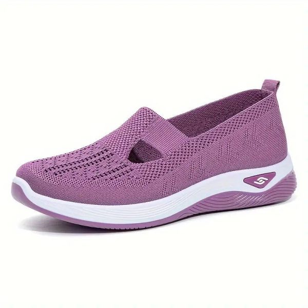chaussures orthopédiques confort plus violet
