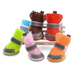 chaussures pantoufles respirantes pour chien été